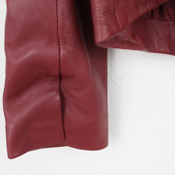 NWT Vince Asymmetric Zip Leather Jacket - Picture 13 of 13